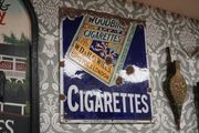 Vintage Woodbine Cigare ttes Enamelled Advertising Sign