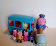 Peppa Pig Lot Including Bus and Pedro Pony