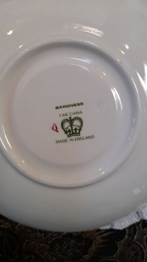Vintage "Baroness" bone china  tea set