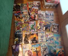 large comic collection marvel, DC, 200AD, judge dredd