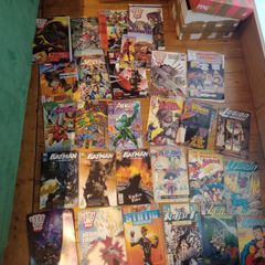 large comic collection marvel, DC, 200AD, judge dredd