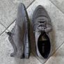 Geox Respira Dark Grey Genuine suede & leather Italian patent detailing Runners Uk 8/42 Image 2