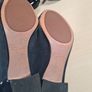 Womens CLARKS shoes heels bundle black blue burgundy Size UK 5 EU 38 court formal pumps slip on Image 6