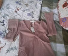 beige knit top from river island