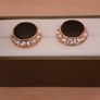 Gold Tone- Black Stone - Links For Men Image 4