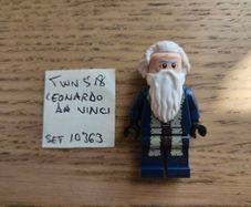 lego twn518 leonardo da vinci, set 10363