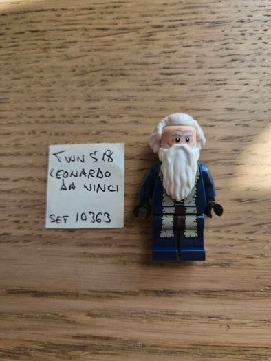 lego twn518 leonardo da vinci, set 10363