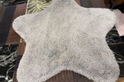 Star shape kids rug D80cm