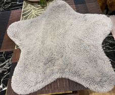 Star shape kids rug D80cm