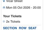 tickets