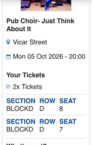 tickets