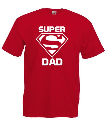 Super Dad T-Shirt  Funny Fathers Day Gifts / Birthday Gift Ideas For Men