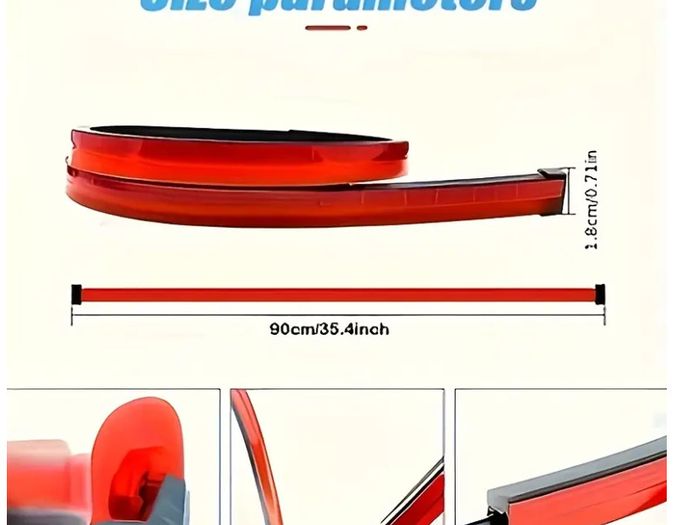 1pc Flexible LED Third Brake Light with Turn Signals