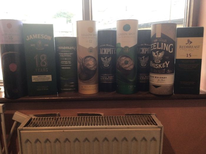 Old Whiskey Boxes