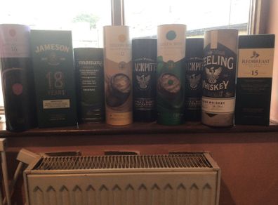 Old Whiskey Boxes