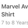 Marvel Avengers T-shirt age 7-8 NEW Image 3
