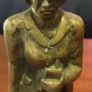 three vintage heavy brass item's, 2nd golfer added Image 8