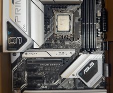 Intel Core i5 12600k + Asus Prime Z690A Motherboard