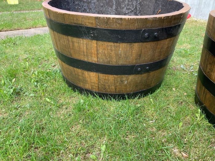 Whiskey barrels