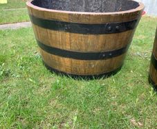 Whiskey barrels