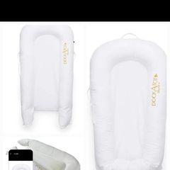 Dockatot Dock Delux Peestige white baby nest like new