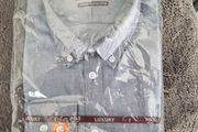 Brand New M&amp;S Luxury Tailored Shirt Size 16