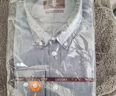 Brand New M&S Luxury Tailored Shirt Size 16