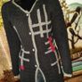 Vintage 1980s Sweet Dream Hand Knit Long Cardigan Size S/M, AV Image 2