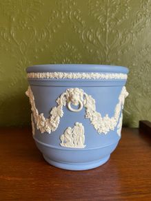 Wedgwood Jasperware plant pot
