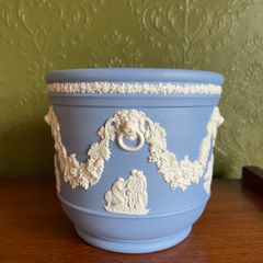 Wedgwood Jasperware plant pot