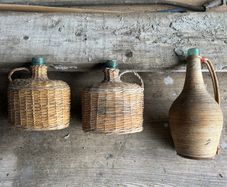Antique French bottles
