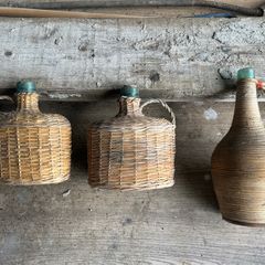 Antique French bottles