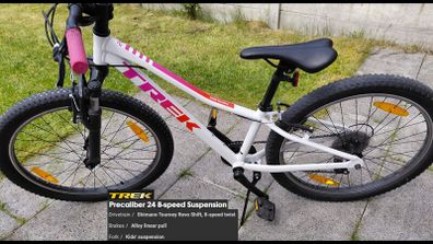 Trek Precaliber 24'' Mountain Hybrid Girls Bike