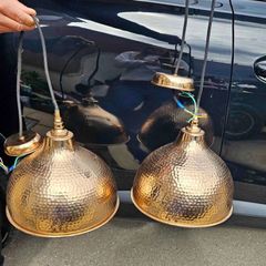 Brass ceiling lights