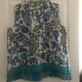 El Corte Ingles Sleeveless Print Top BNWT Image 2