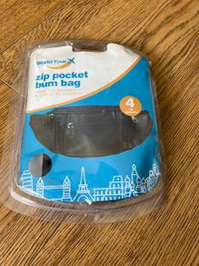 NEW zip pocket bum bag