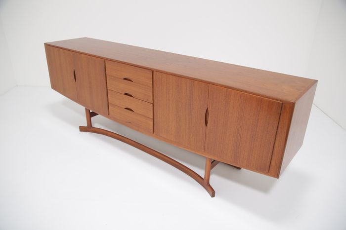 Mid-Century Danish Teak Sideboard Model HB20 by Johannes Andersen for Hans Bech, 1960s