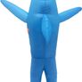 Inflatable Costume Adult Shark Costume-Inflatable Shark Costume Funny Dress Party Costume for Adult Halloween Inflatable Costume Blue (FREE SHIPPING) Image 3