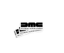 DMC Delorean Stickers 2-Pack