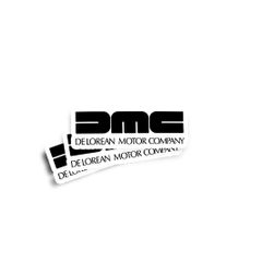 DMC Delorean Stickers 2-Pack