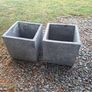 Set of grey pots / front door / patio Image 5