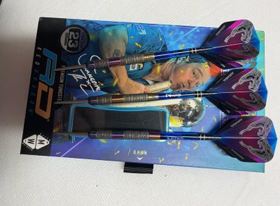 (Looking for a swap) Red Dragon Peter Wright Diamond Fusion Spectron 90% - Steel Tip Darts