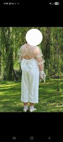 girls confirmation jumpsuit