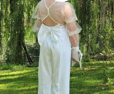 girls confirmation jumpsuit