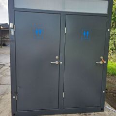 Toilet Block  Double / Single. Steel. New Unused.