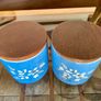 Vintage Functional Kitchen Storage with Bright Hand Painted Botanical Motifs Image 6