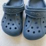 Navy blue child's crocs Size  C 7 Image 2
