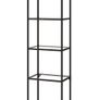 IKEA Shelving Unit Black/Brown Glass Image 5
