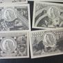 Germany 1921.City of Schleiz.Eight Emergency Banknotes.Notegeld.Complete set. Image 3