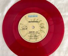 Iron Fist - Motorhead [Vinyl 7", Red Pressing]